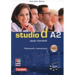 studio d A2 Język niemiecki Podręcznik z ćwiczeniami Tom 1 Kurs dla uczniów liceum ogólnokształcącego, liceum profilowan