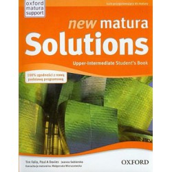 new matura Solutions Upper-Intermediate Student’s Book