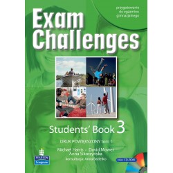 Exam Challenges 3 Students. Book przygotowanie do egzaminu gimnazjalnego